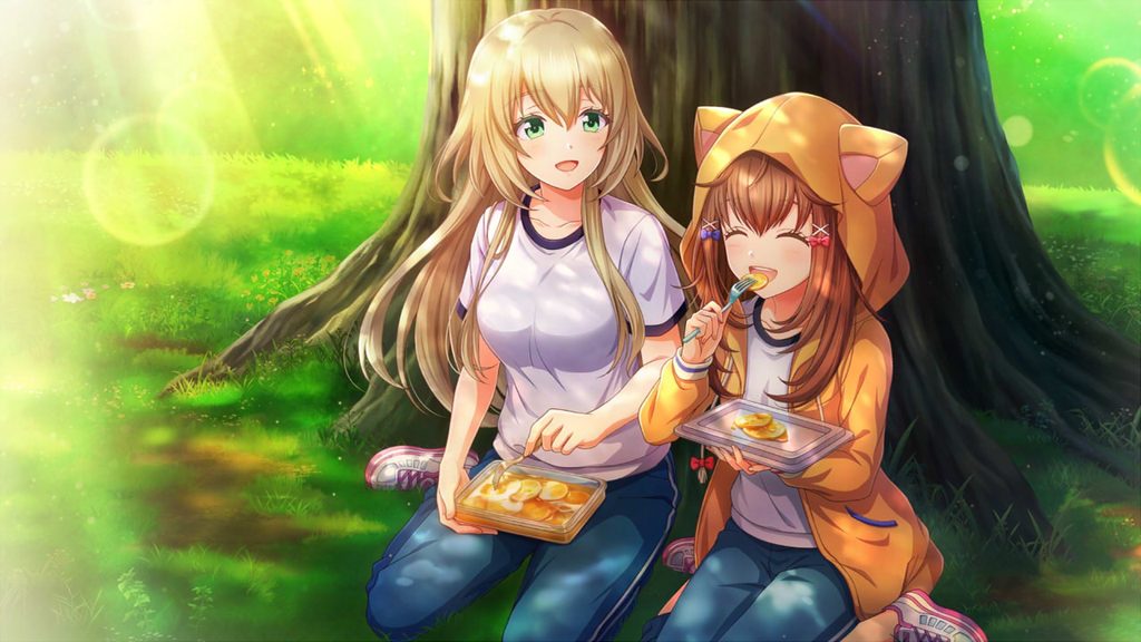 木漏れ日の休息（野崎夕姫）