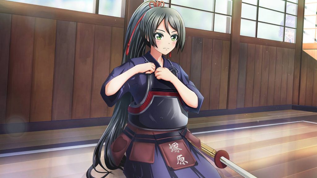 凛とした姿勢（塚原雫）