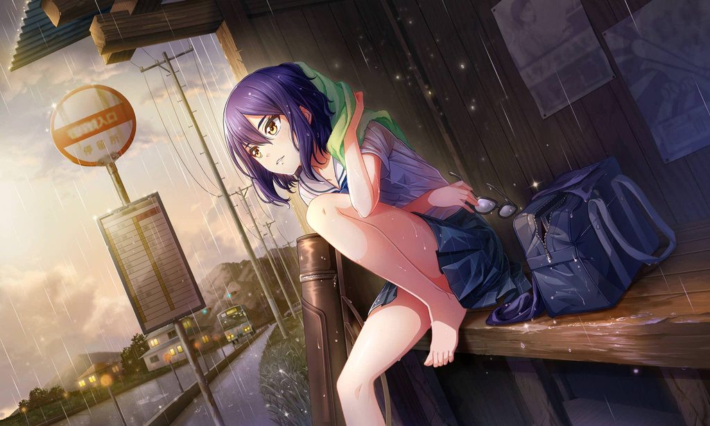 雨音に耳を澄ませて（坂上芽衣）